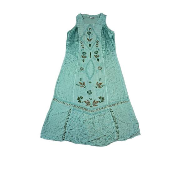 Vintage Step n Style Embroidered Boho Dress - Picture 1 of 8